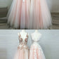 Pale Pink Tulle 2021 New Arrival Blush Pink Prom Dress  Occasion Party Dress GDC1179
