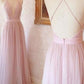 Pink Bridesmaid Dresses Sexy Bridesmaid Dresses Sexy Pink Tulle Prom Dress FS079