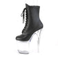 Fashion Sexy Knight Female 8 Inch High Heel Platform Ankle Boots for Women Autumn Winter Shoes 20cm Black Pole Dancing Boots New - ladieskits - Boot