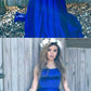 Shop Royal Blue Low Back Long Prom Dress Simple&Elegant,Robe de Bal Bleu,GDC1022