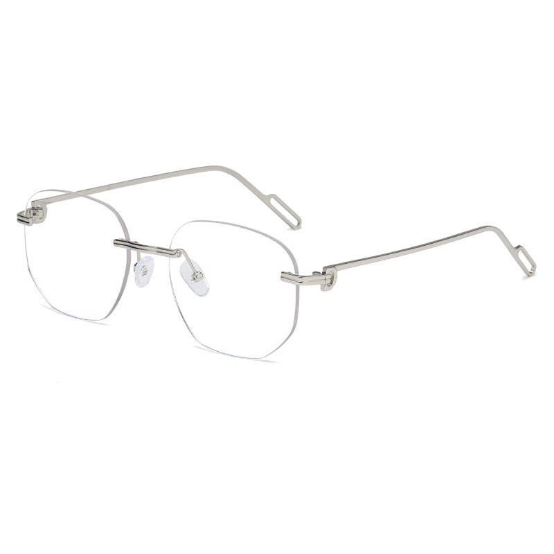 Women's Small Frame Cut Edge Sunglasses - ladieskits