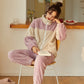 Coral Velvet Thickened Pajamas Women Autumn And Winter Models - ladieskits - women pajamas