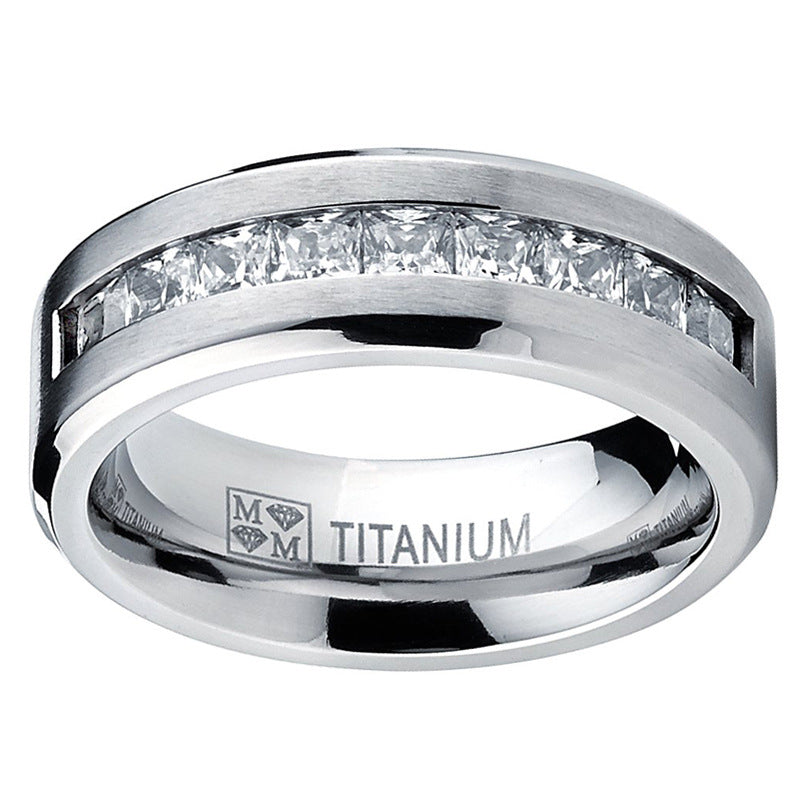 Diamond Men's Rings Luxury Wedding Engagement - ladieskits - 0