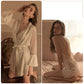 Sexy Pajamas Women Summer Thin Lace Suspender Nightdress - ladieskits - women pajamas