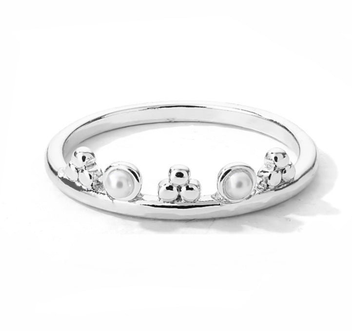 Women's Stainless Steel Rings Vintage Golden Lotus Rings Men's Moon Sun Opal Rings Wedding Couple Rings - ladieskits - 0