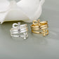 Indian Double Layered Rings Couple Rings - ladieskits - 0